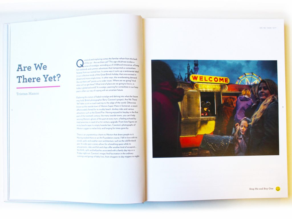 Are We There Yet? Book design