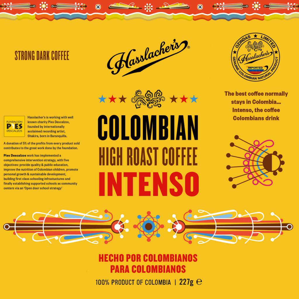 Hasslachers Coffee packaging design by Think Beautiful Design